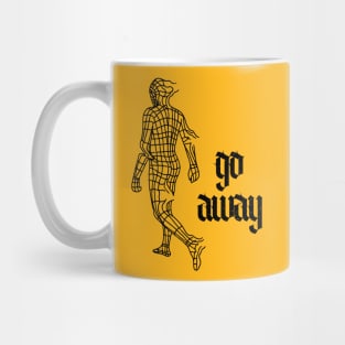 Go Away Tatto Mug